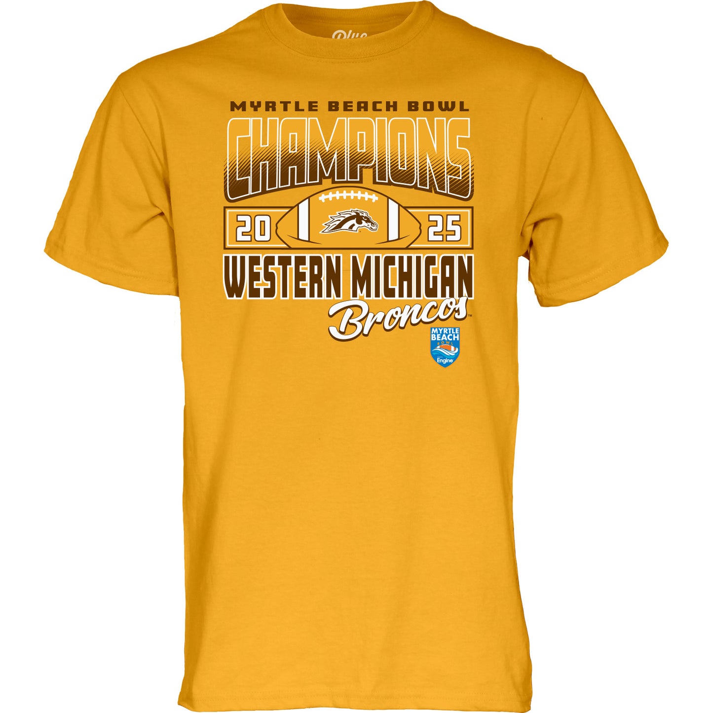 **PREORDER** WMU Myrtle Beach Bowl CHAMPS Short Sleeve T-shirt