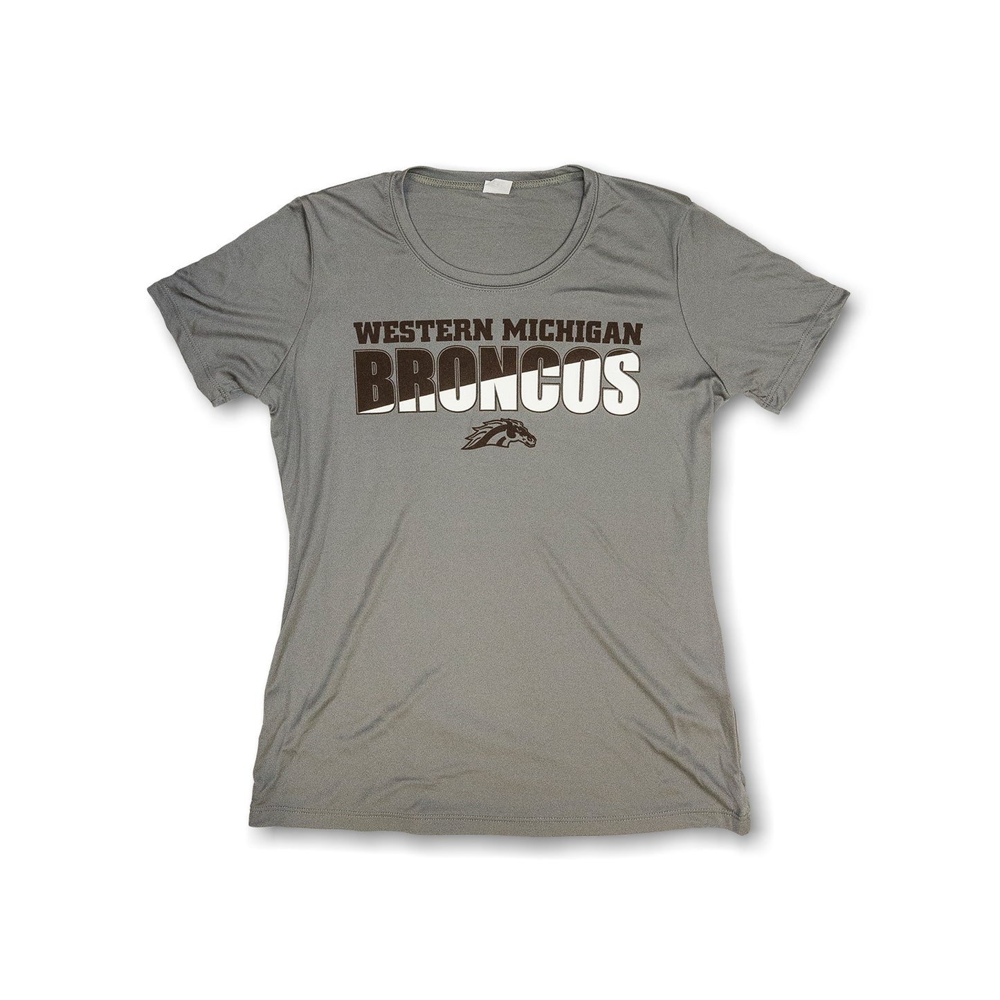 Broncos Two-Tone Ladies Athletic Tee