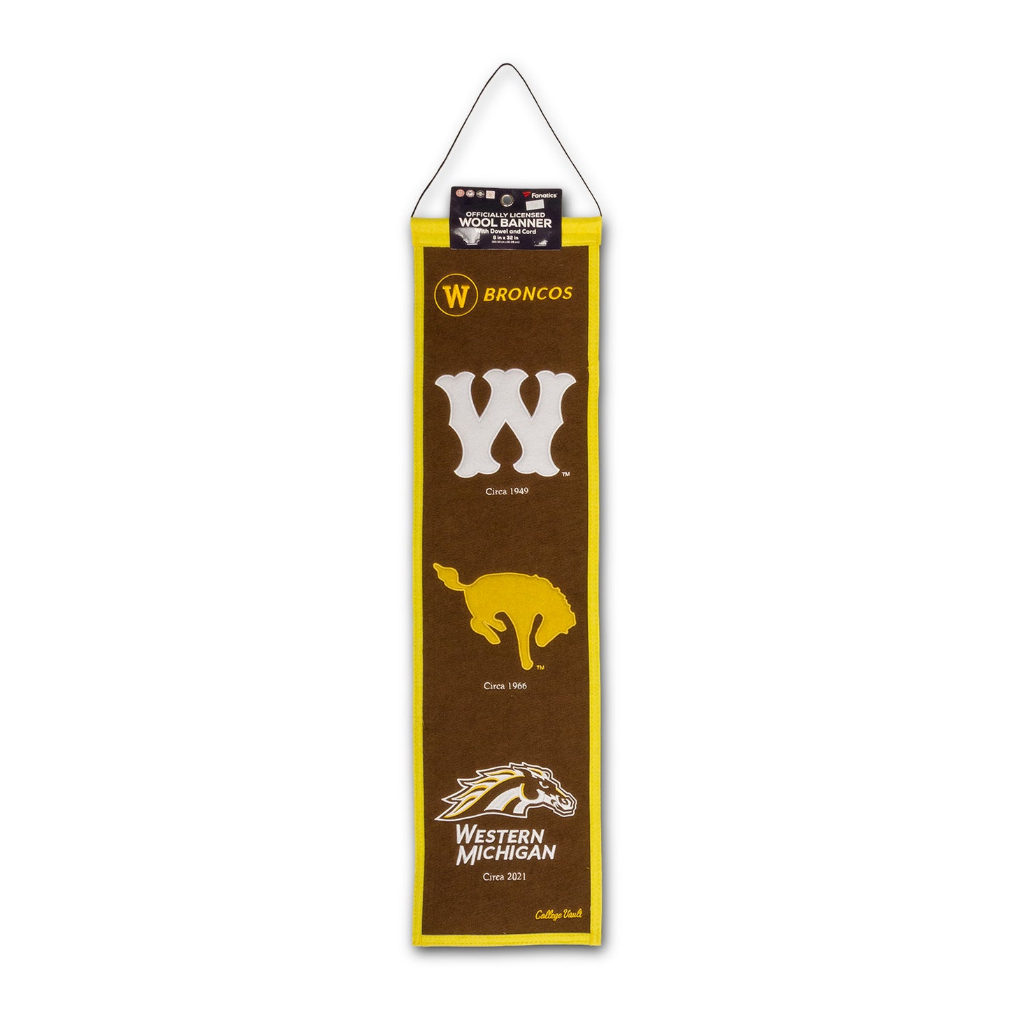 Western Michigan Wool Banner