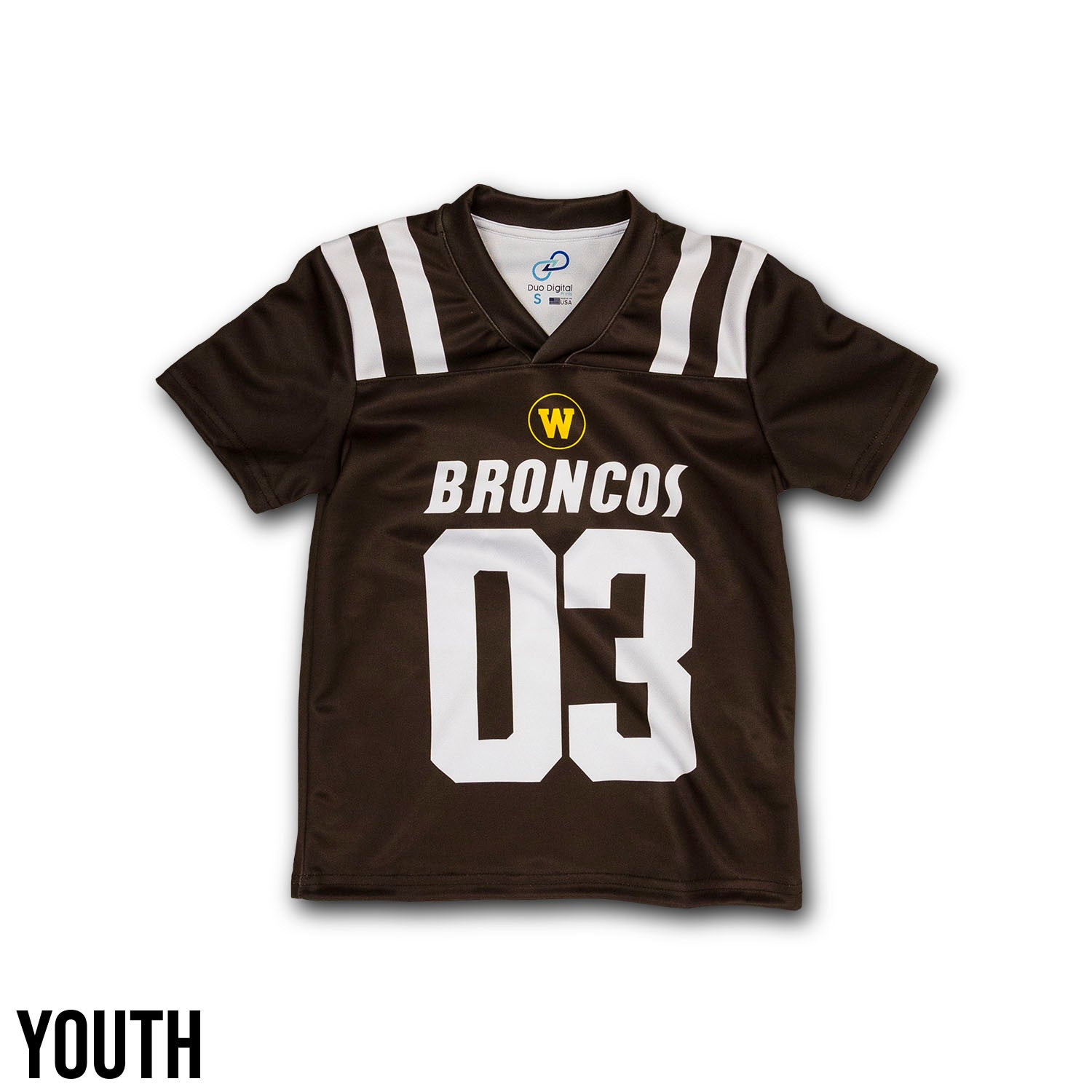 Broncos Youth Football Jersey – The Spirit Shoppe