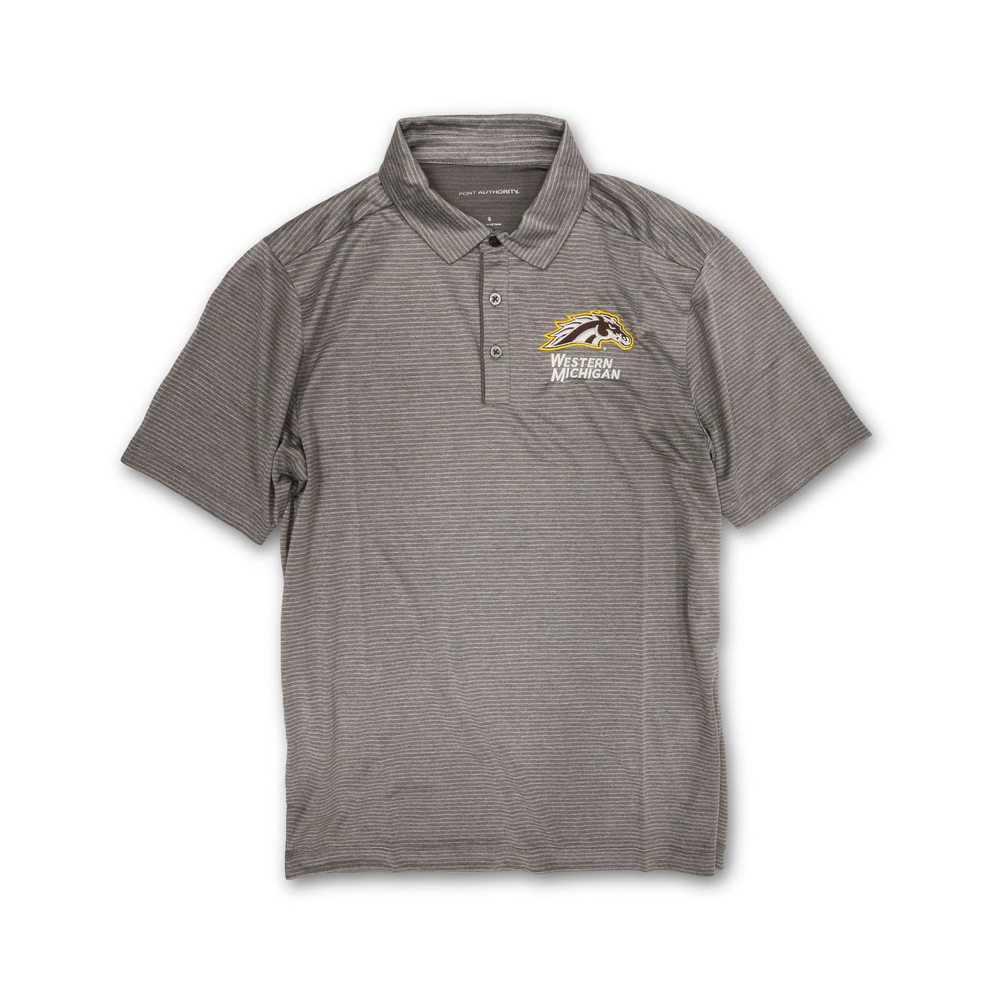 Western Michigan Shadow Stripe Polo