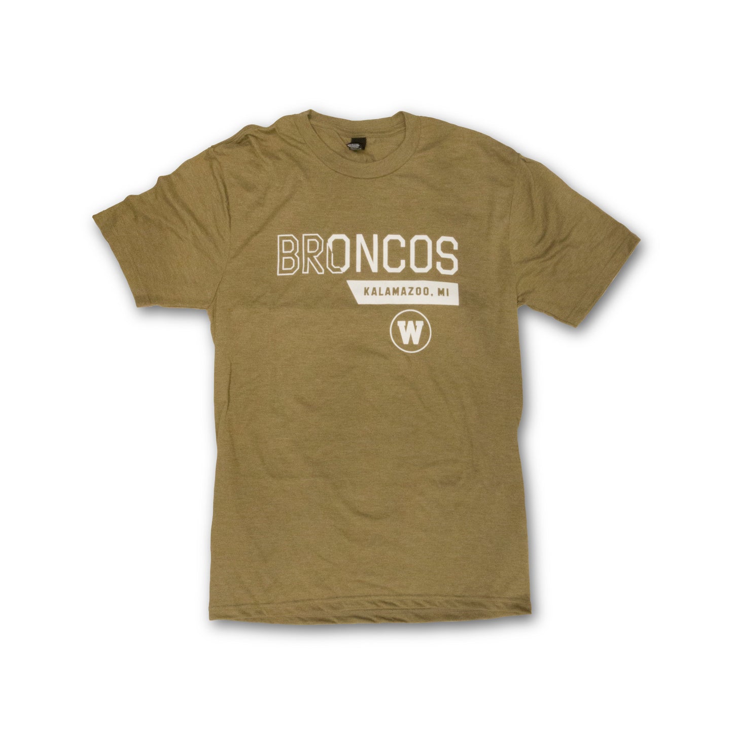 Broncos Backslash Tri-Blend Tee
