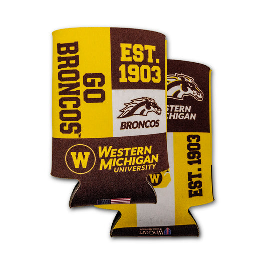 Western Michigan Scatter Can Cooler
