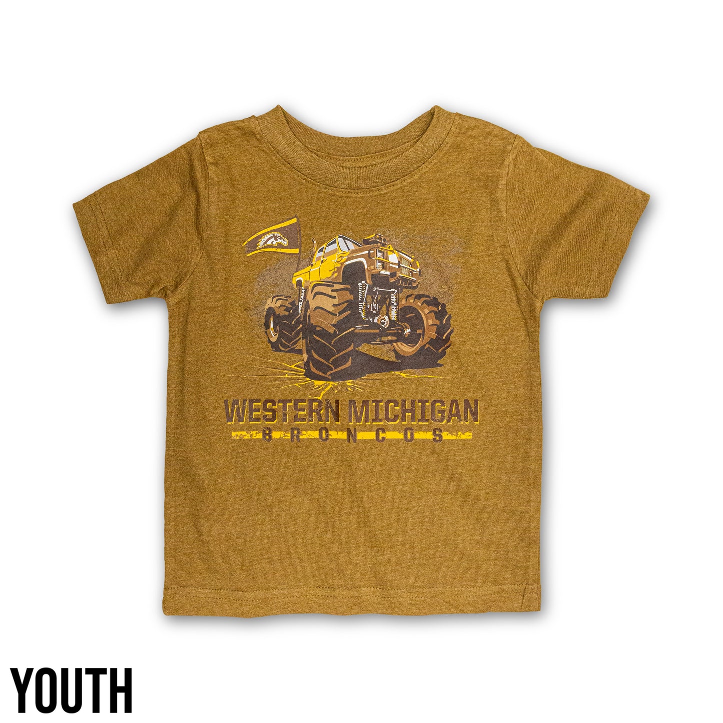 Western Michigan Monster Truck Toddler Tee