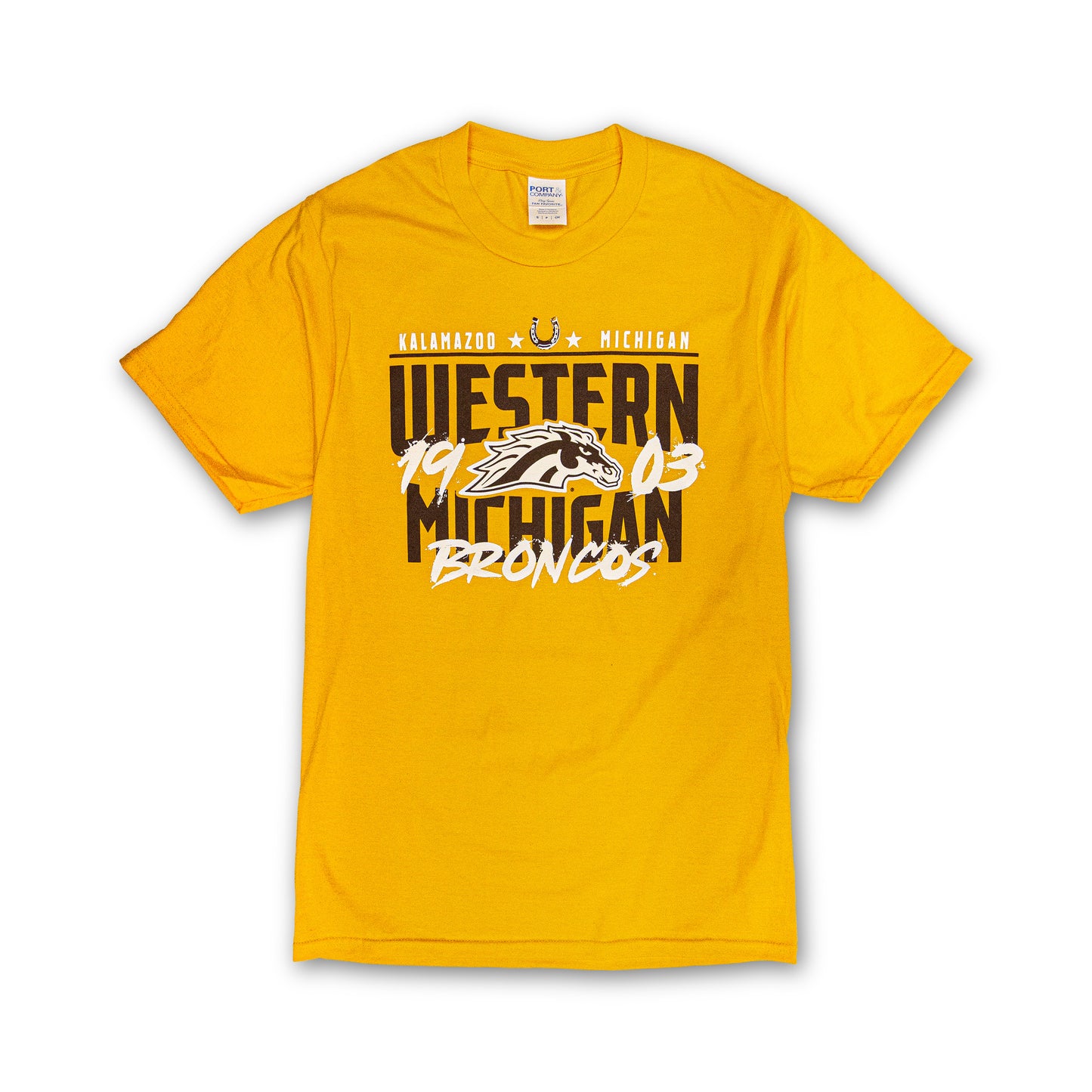 Western Michigan Splatter Short Sleeve