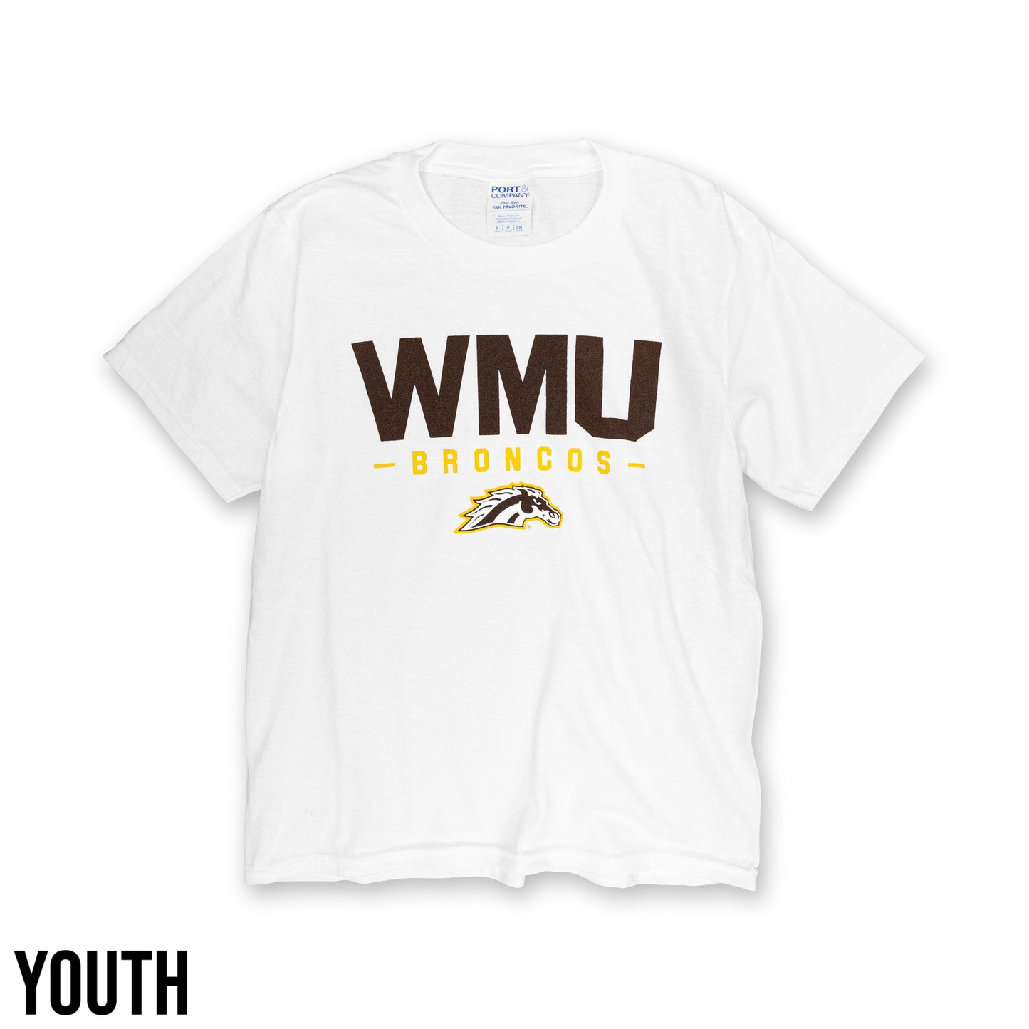 WMU Broncos Youth Fan Tee