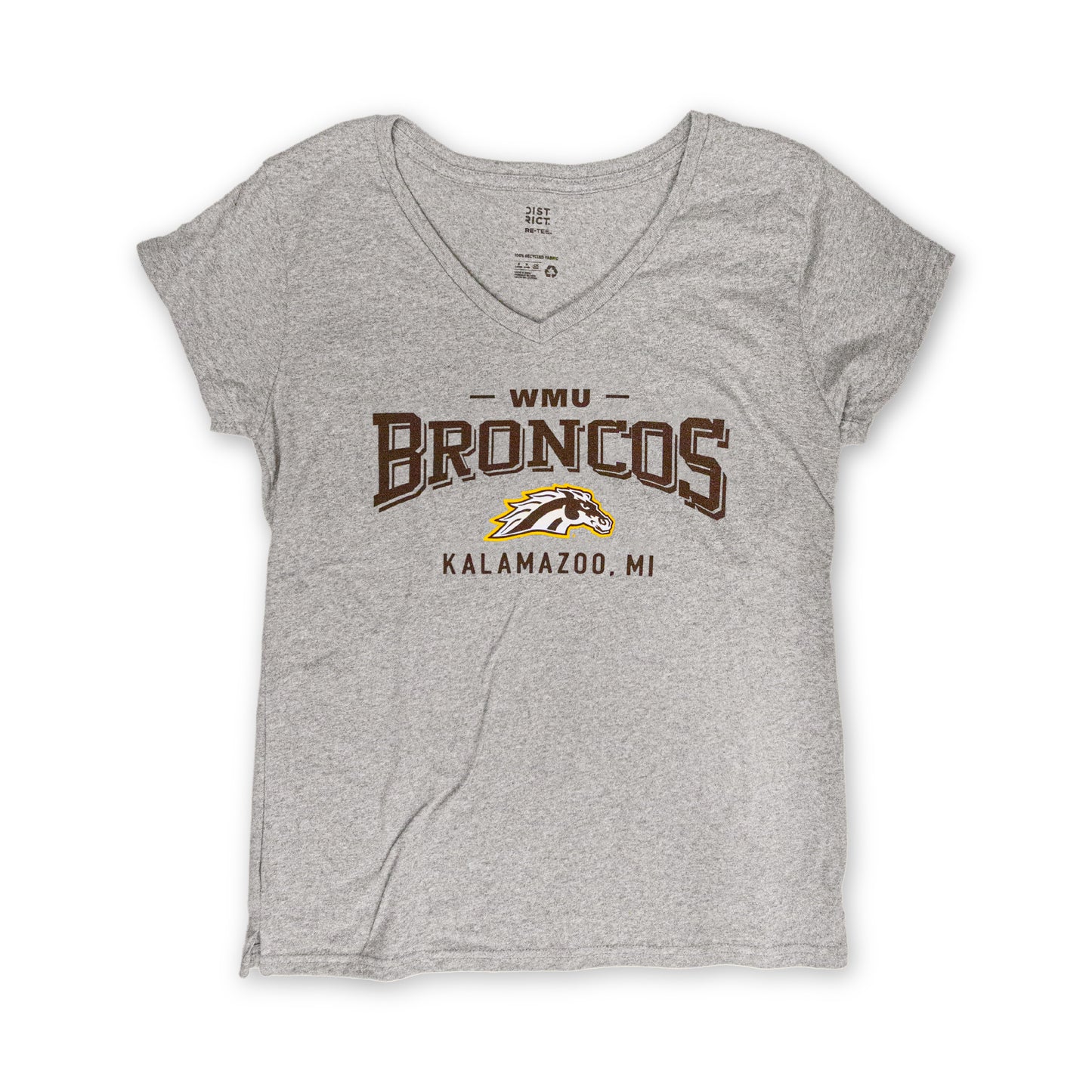 WMU Broncos Kalamazoo Ladies V-Neck