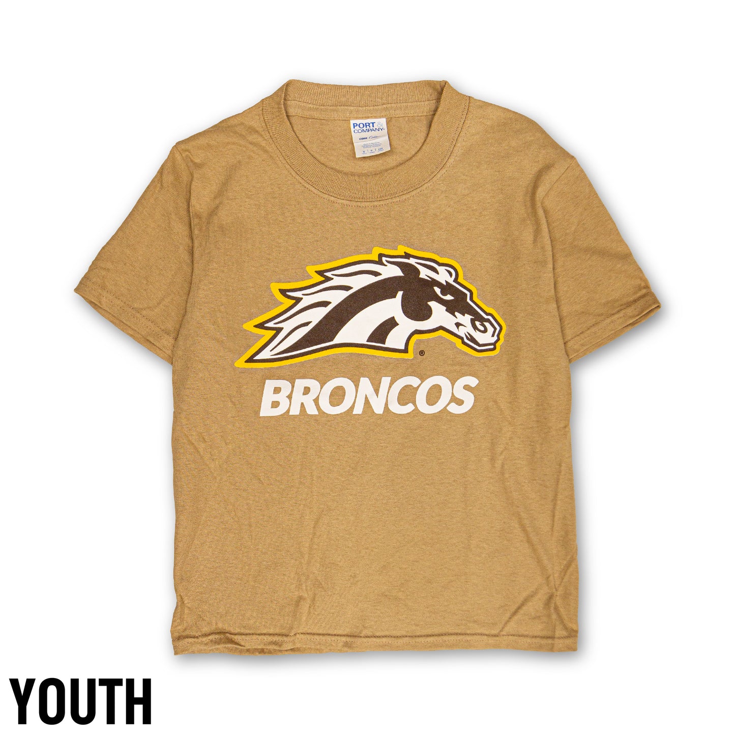 Glowing Bronco Youth Tee