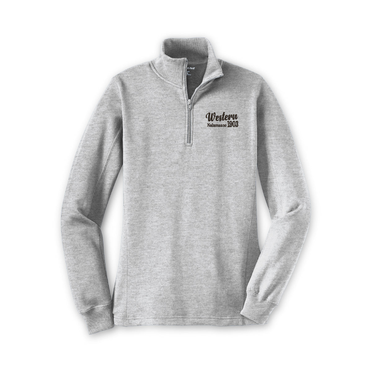 Ladies Western Michigan Sweatshirt 1/4 Zip