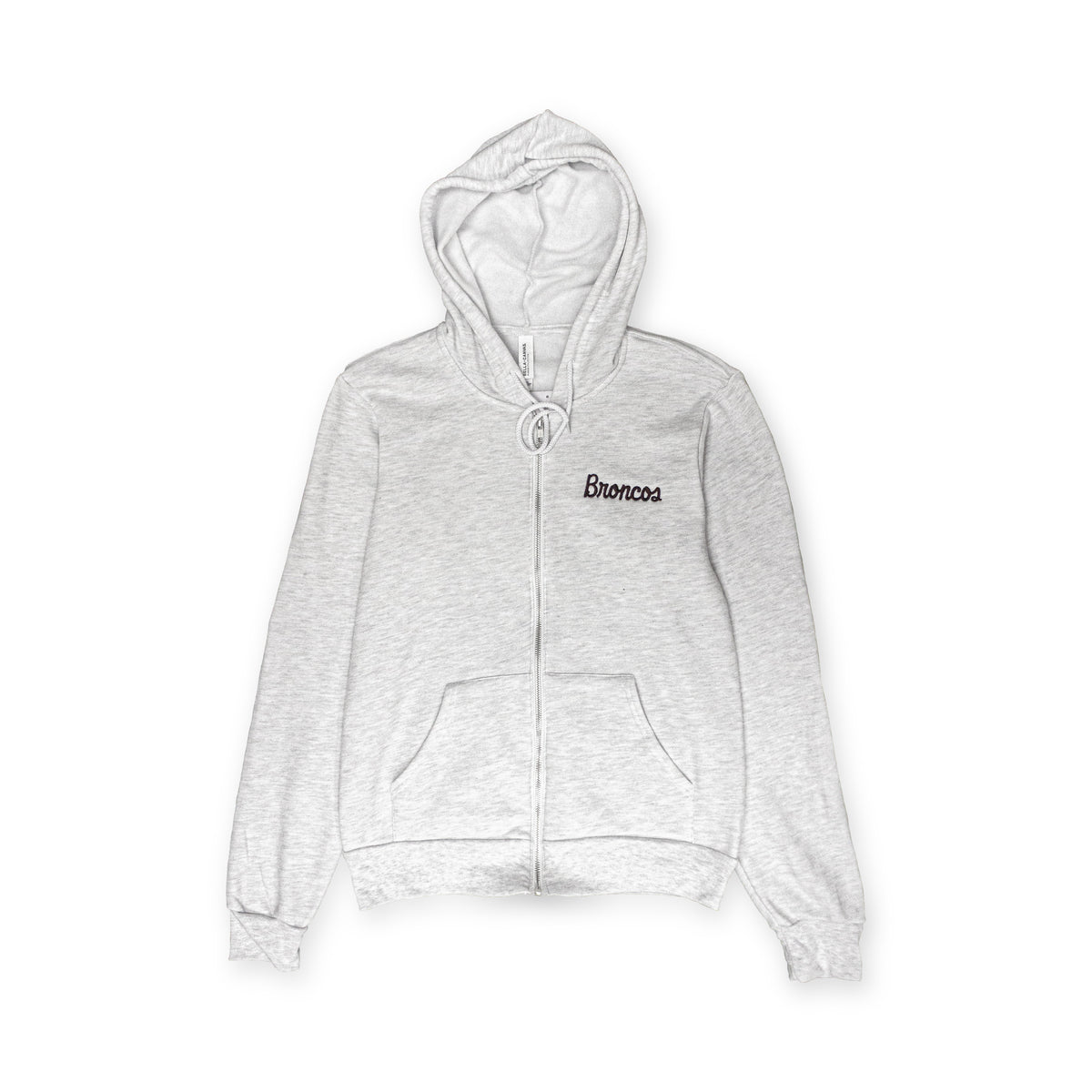 Bronco Sponge Fleece Full Zip Hoodie