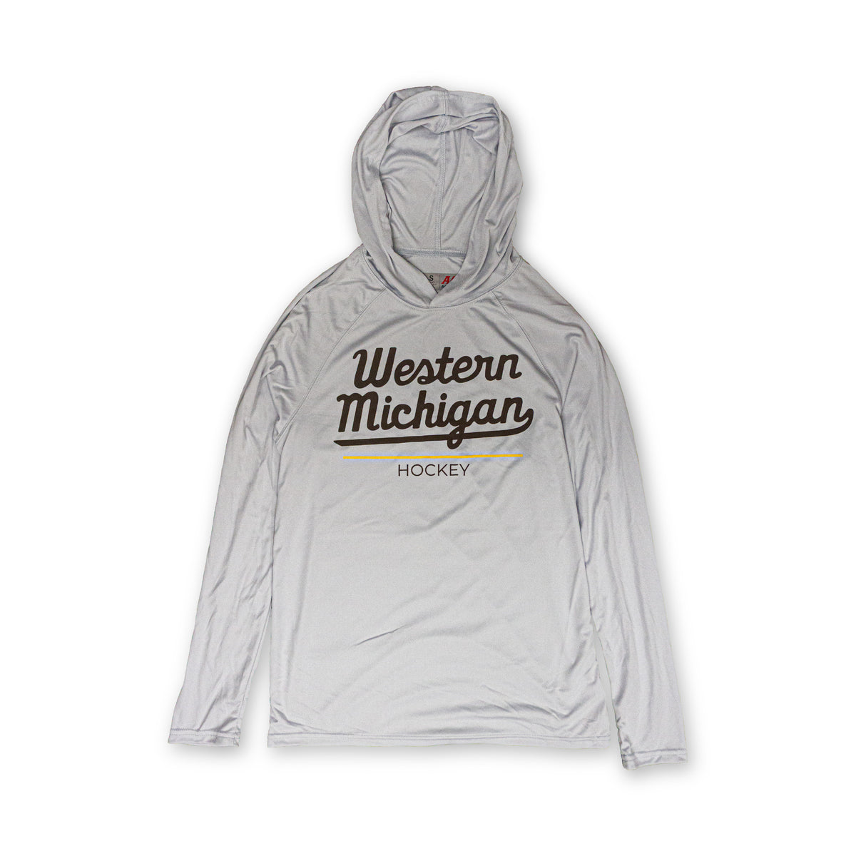 Western Michigan Hockey Performance T-shirt Hoodie