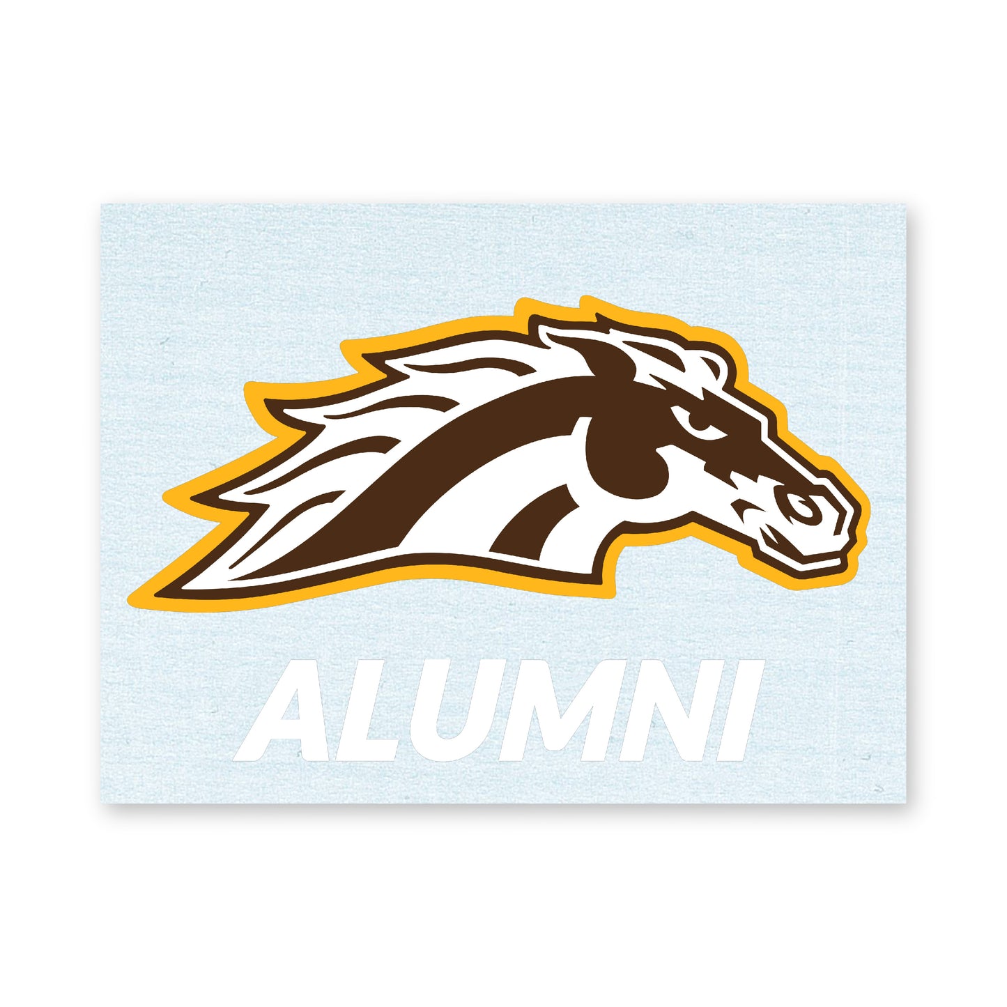 Broncos Alumni Decal