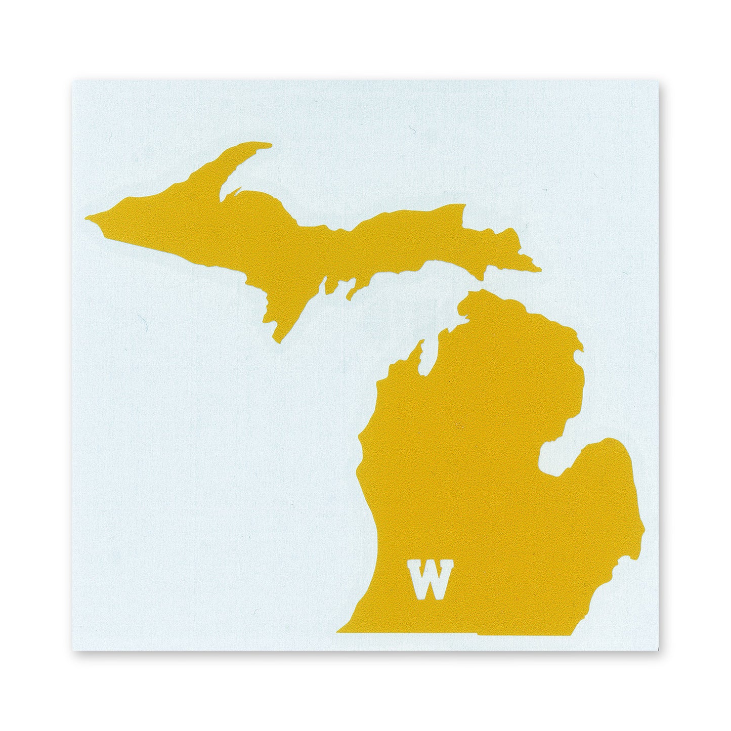 Michigan W Knockout Decal