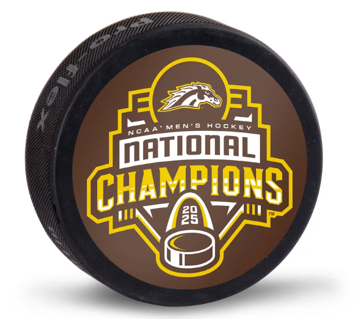National Champion Hockey Pucks