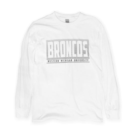 Lined Broncos Long Sleeve Tee