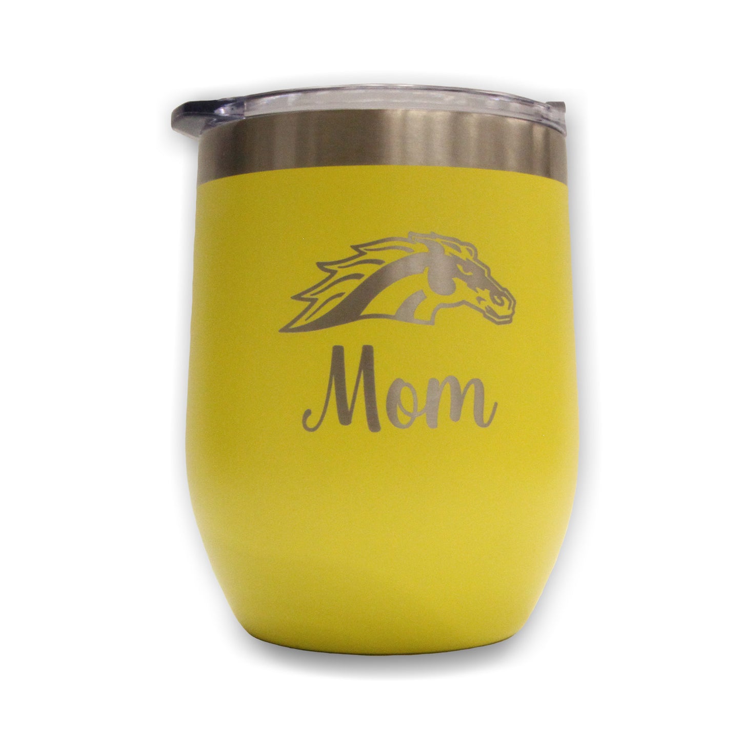 Bronco Mom Travel Wine Tumbler