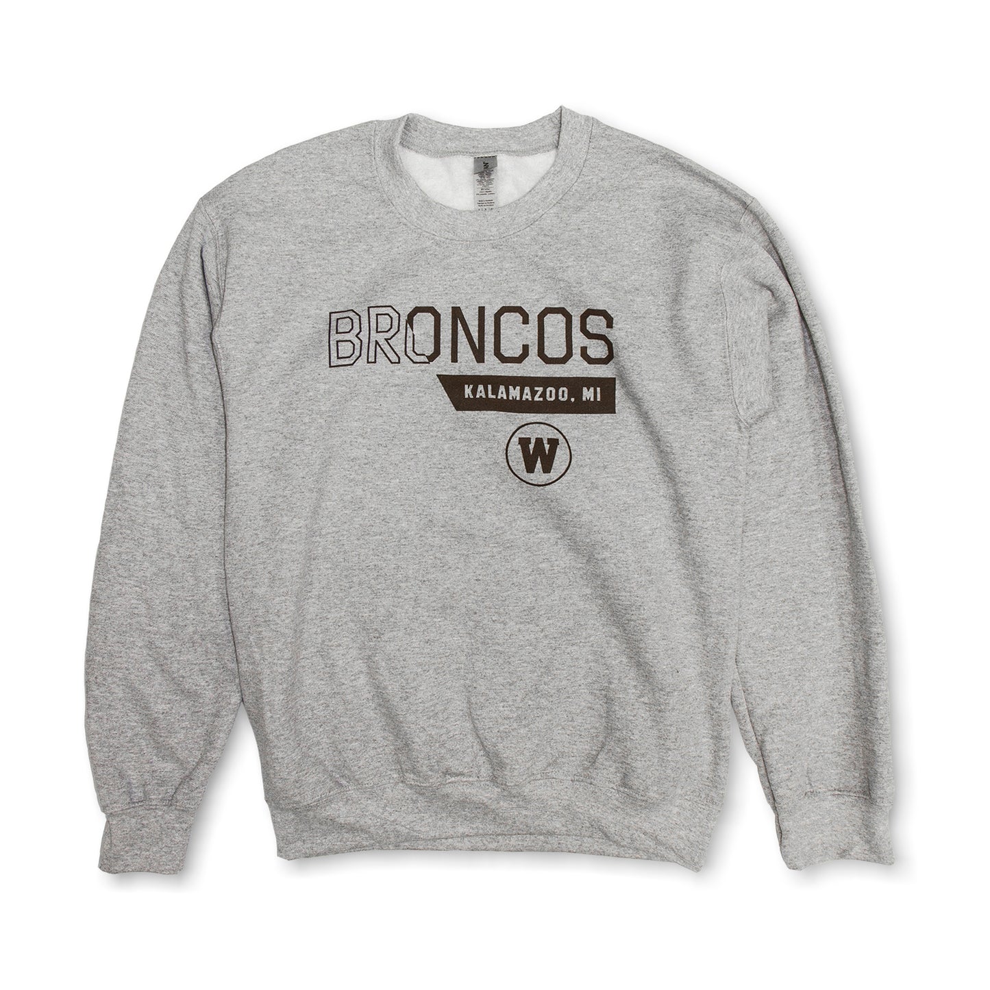 Broncos Backslash Crewneck