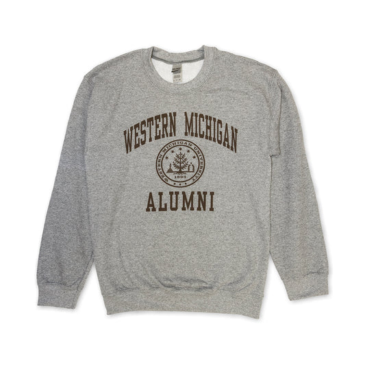 Western Michigan Seal Alumni Crewneck