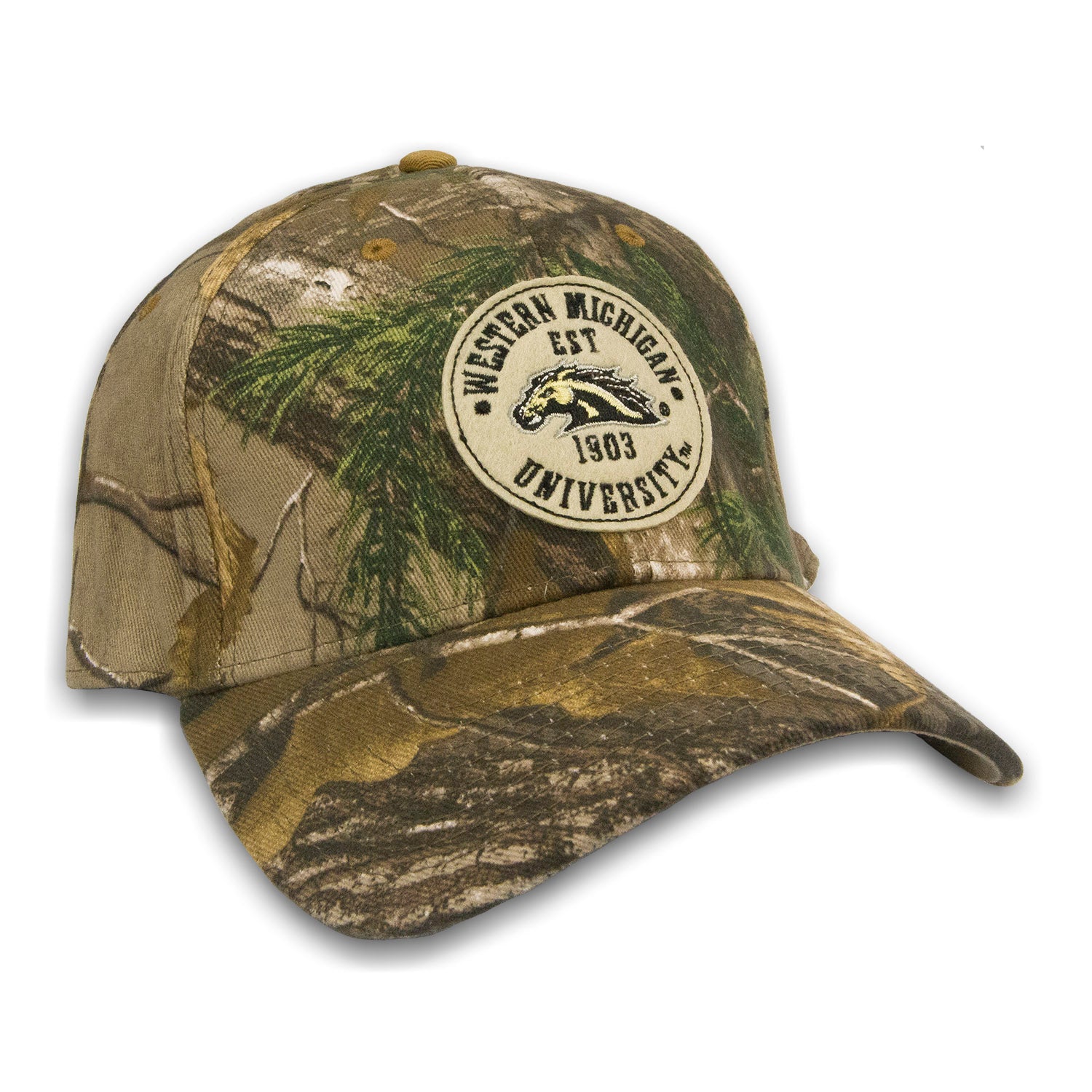 Western Michigan Broncos New Era 39Thirty Fitted Hat