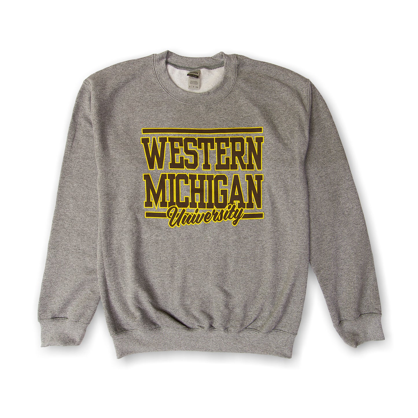 Western Michigan Script Crewneck