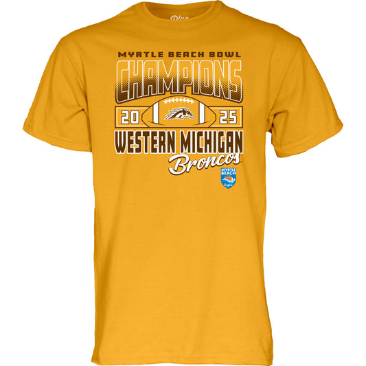**PREORDER** WMU Myrtle Beach Bowl CHAMPS Short Sleeve T-shirt