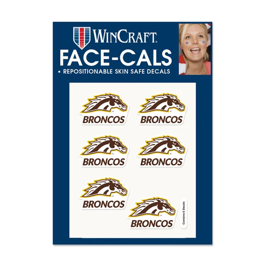 Broncos Face-Cals