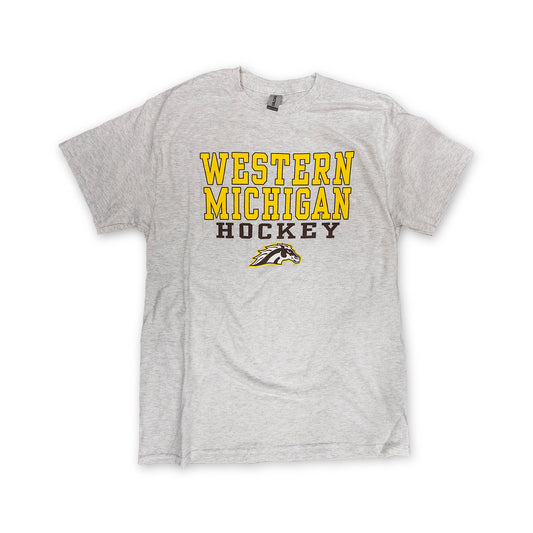 Western Michigan Hockey Spirit Mark Short Sleeve