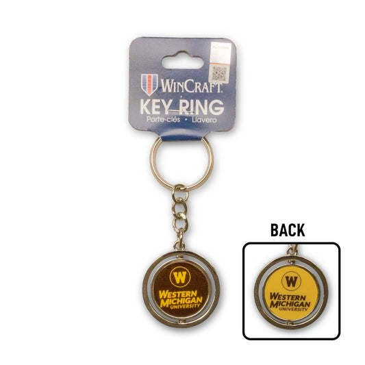 WMU Spin Key Chain