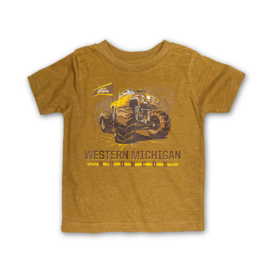 Western Michigan Monster Truck Toddler Tee