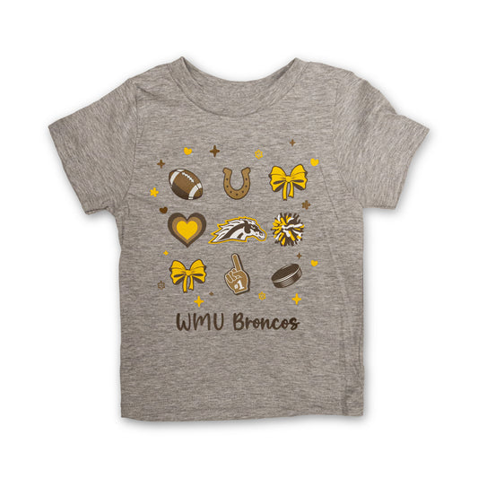 WMU Broncos Girly Youth Tee