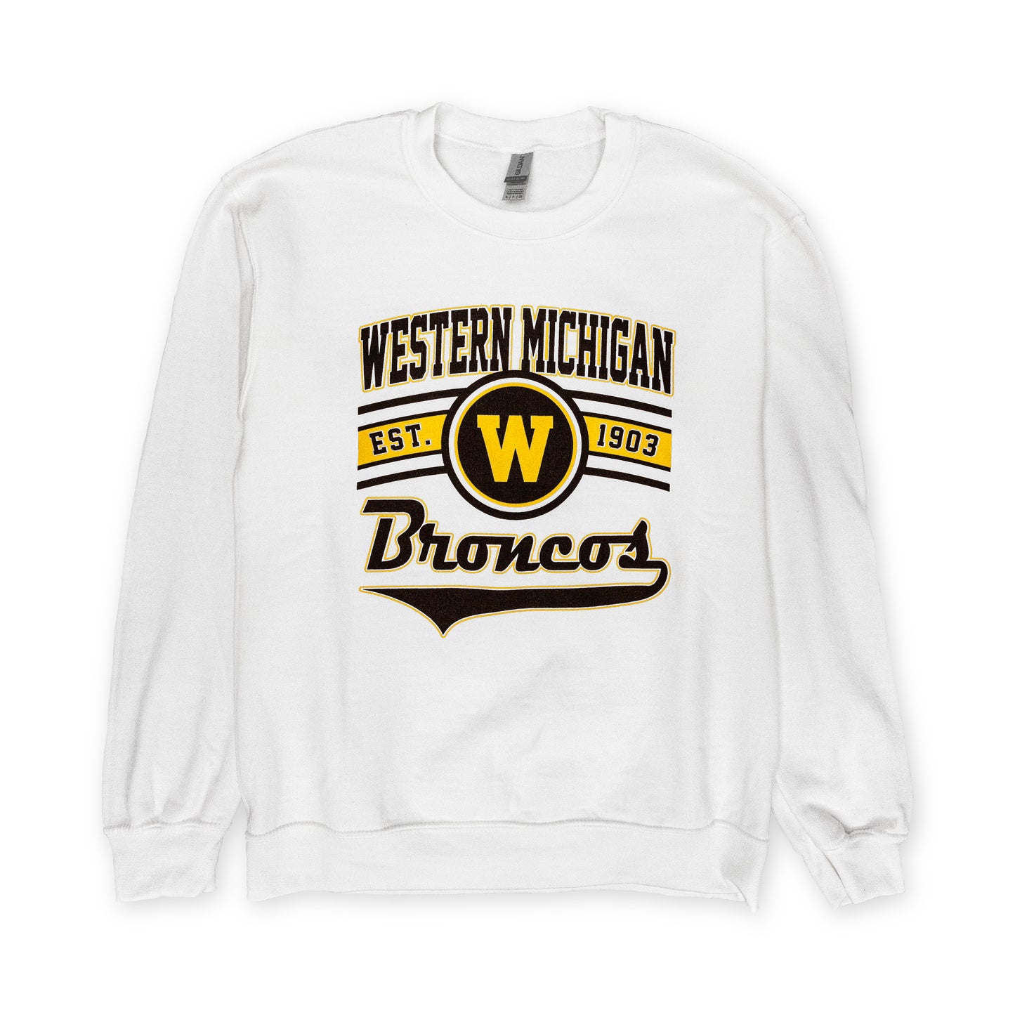 Western Michigan Broncos Retro Crewneck