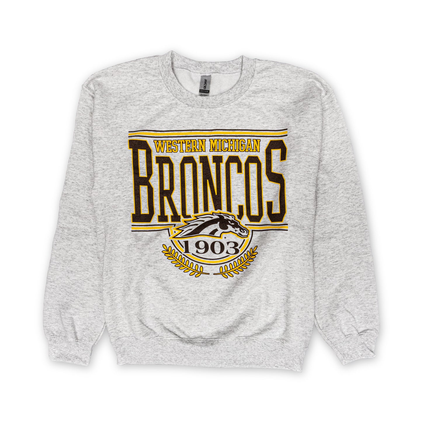 Western Michigan Laurel Crewneck