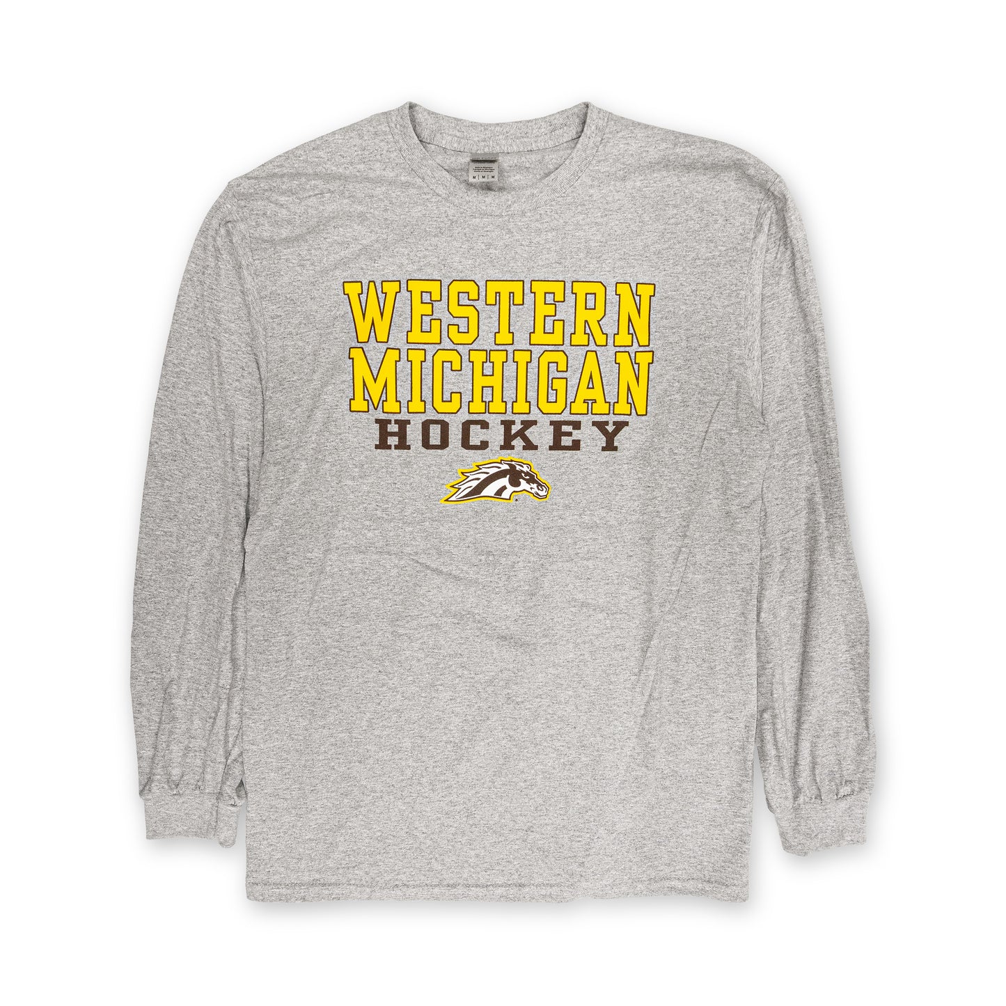 Western Michigan Hockey Spirit Mark Long Sleeve