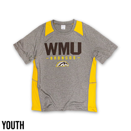 WMU Broncos ColorBlock Youth Tee