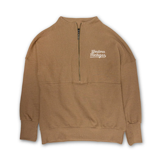 Western Michigan Ladies Texture 1/4 Zip