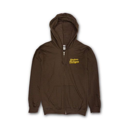 Western Michigan Full Zip Sweatshirt