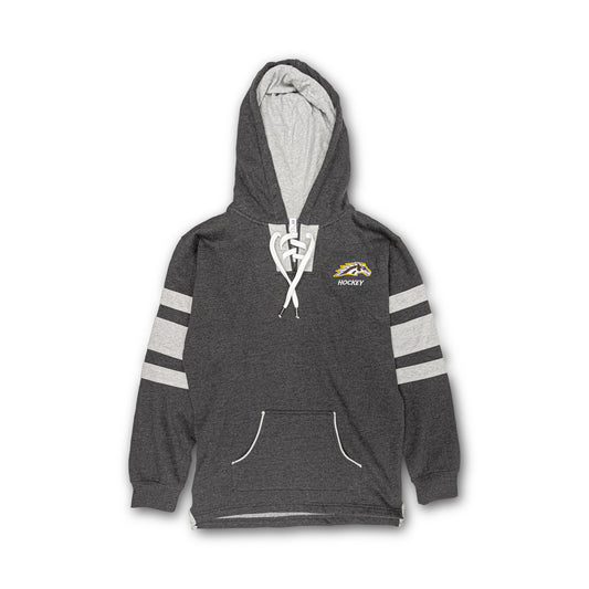 WMU Hockey Lace Hoodie