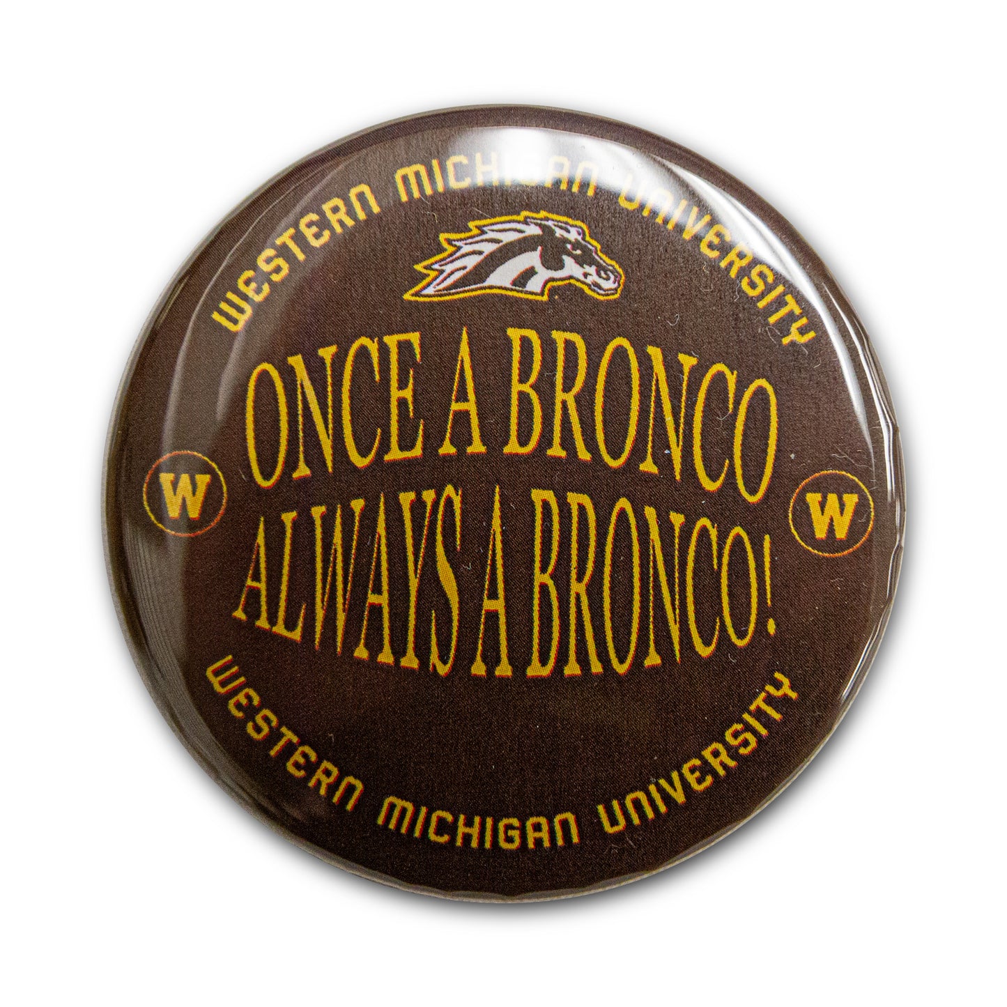 Western Michigan Themed Buttons