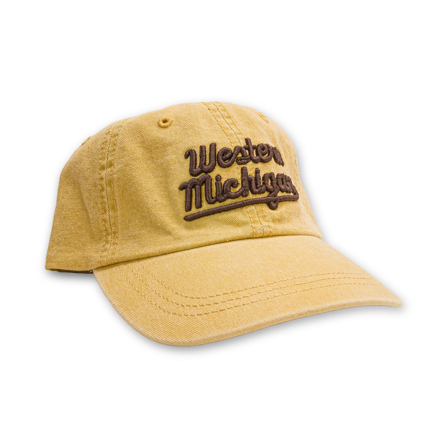 Western Michigan Garment Washed Hat
