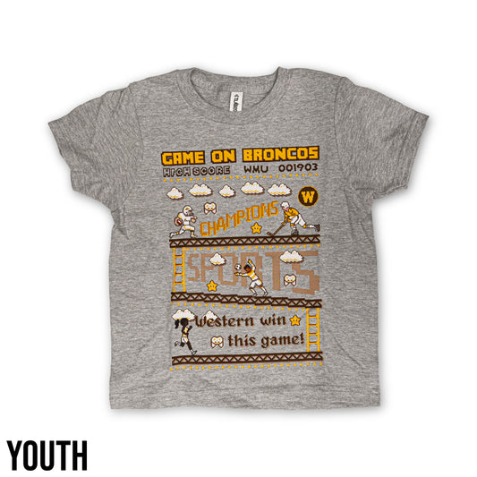WMU Game On Youth Tee