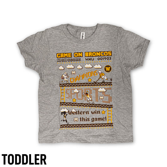 WMU Game On Toddler Tee