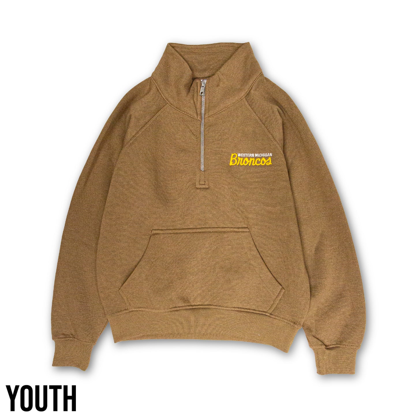 Youth Broncos Boxy Half Zip Fleece