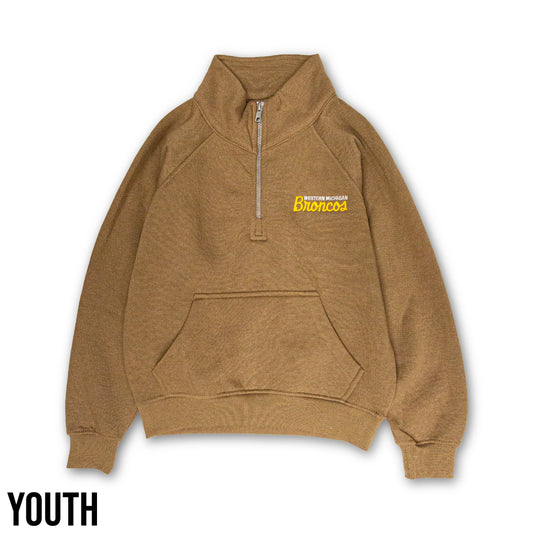 Youth Broncos Boxy Half Zip Fleece