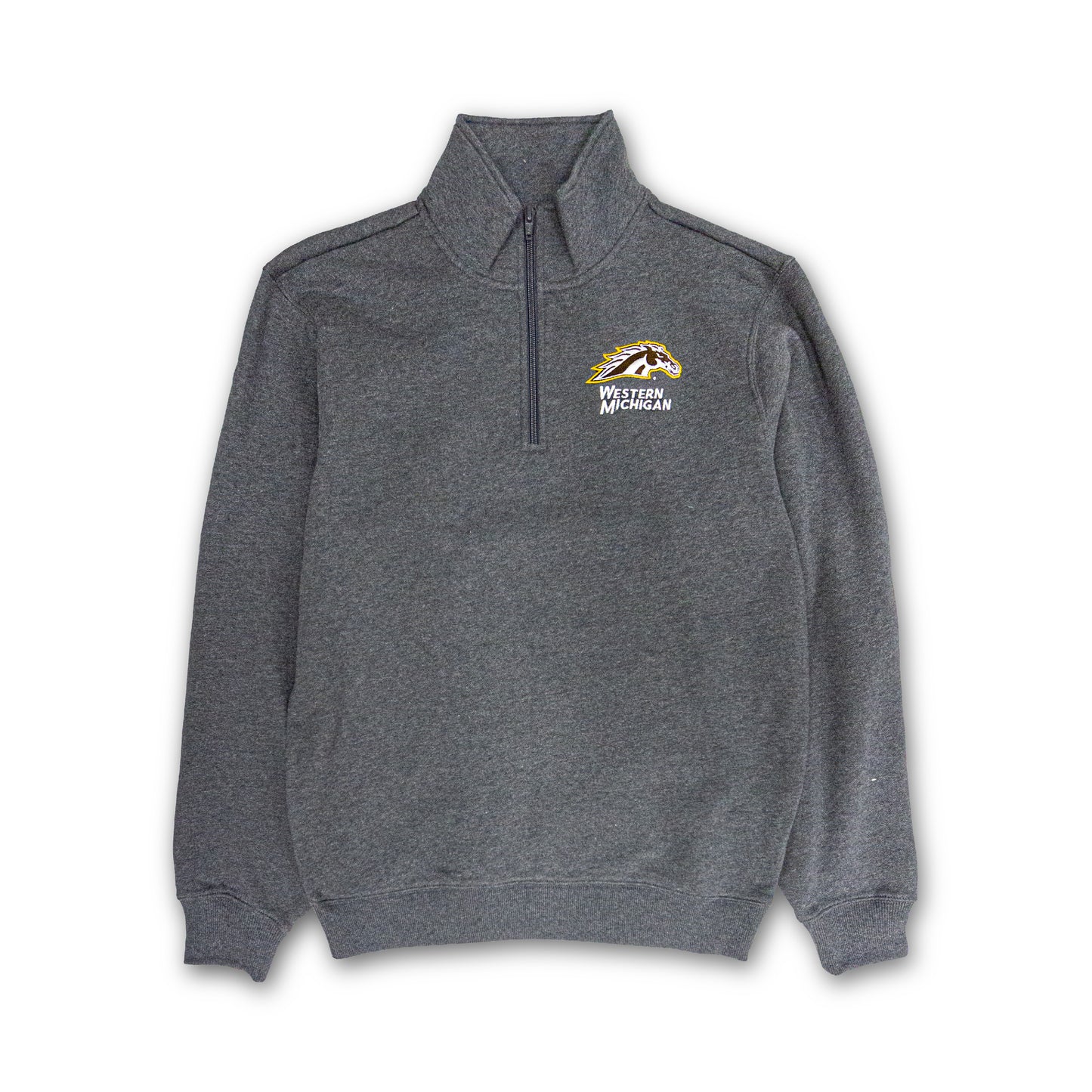 Western Michigan 1/4 Zip Pullover Sweatshirt