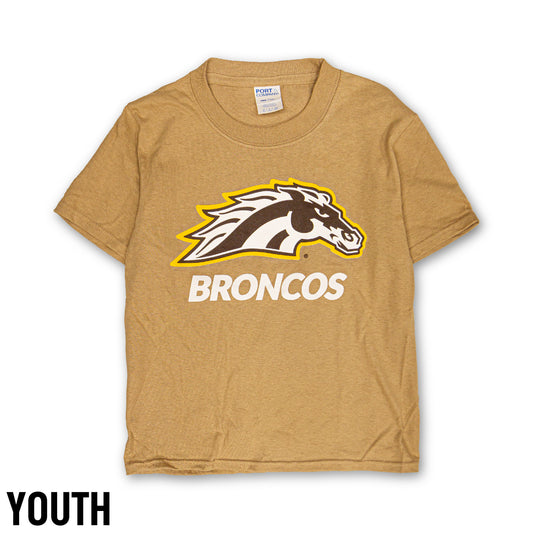 Glowing Bronco Youth Tee