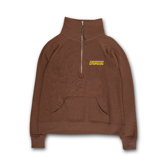 Western Michigan Broncos Ladies' Boxy 1/2 Zip