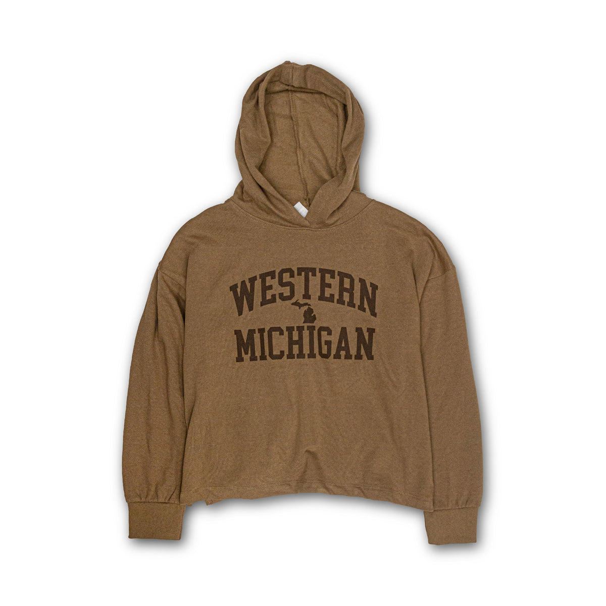 Western Michigan with state Ladies Boxy Hood