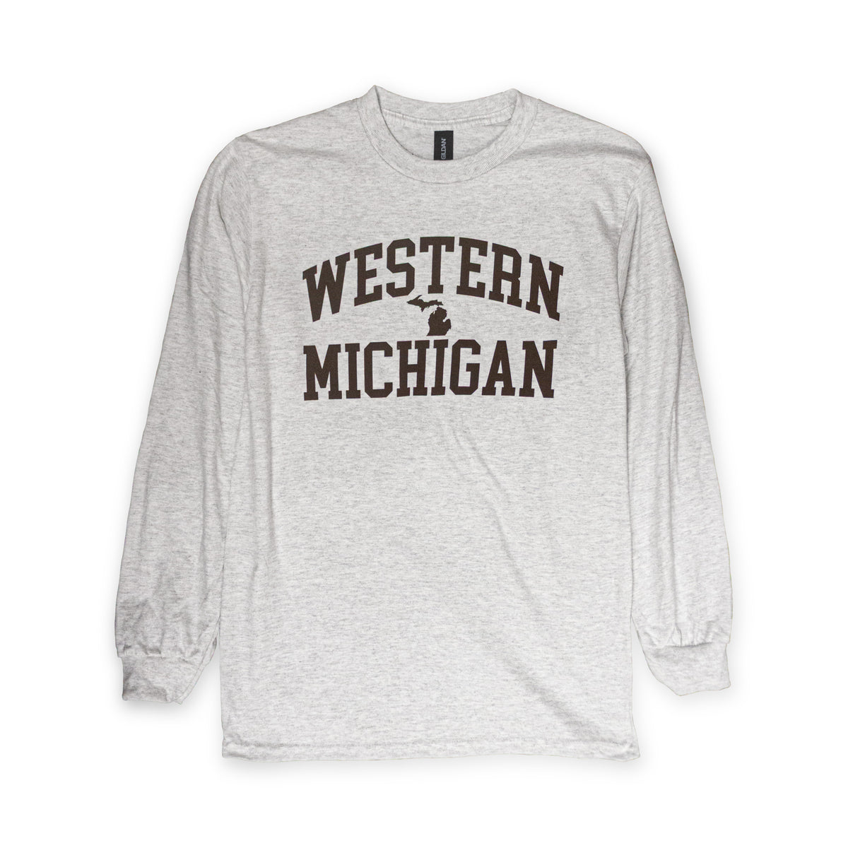 Western Michigan with state Long Sleeve