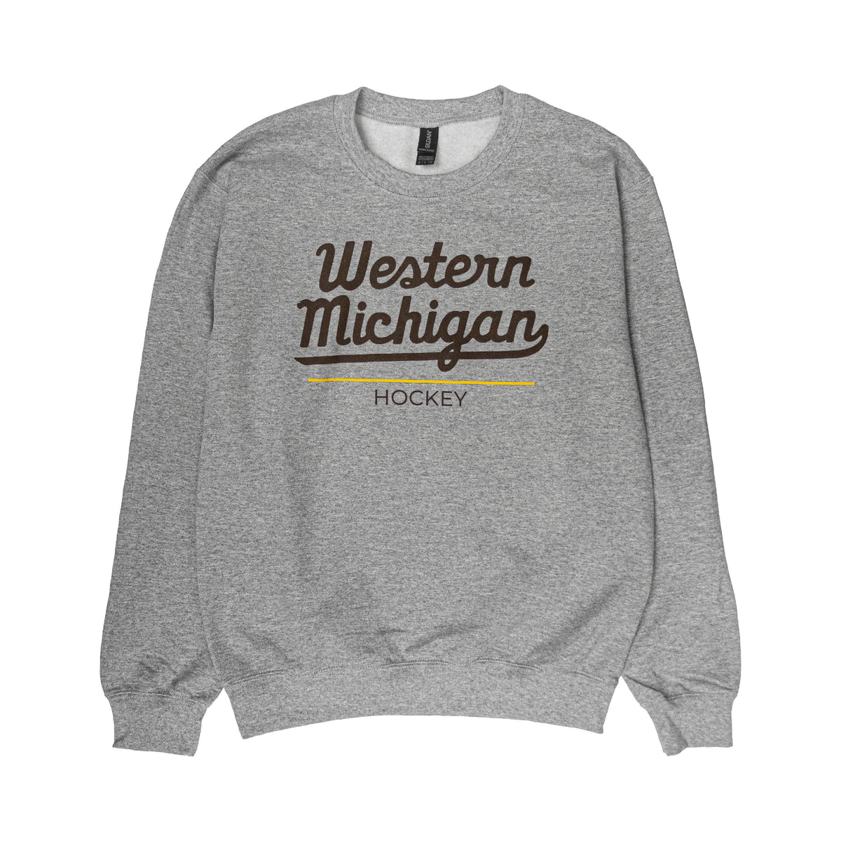 Western Michigan Hockey Crew Sweatshirt