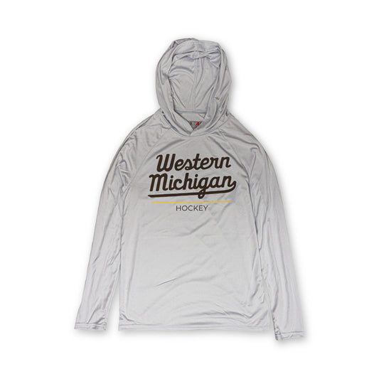 Western Michigan Hockey Performance T-shirt Hoodie